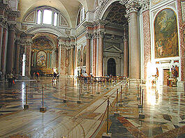 Interior of Santa Maria degli Angeli