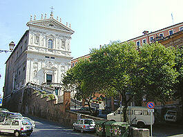 Via Panisperna: Church of San Domenico and Sisto