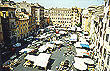 Rome Campo de' Fiori square area