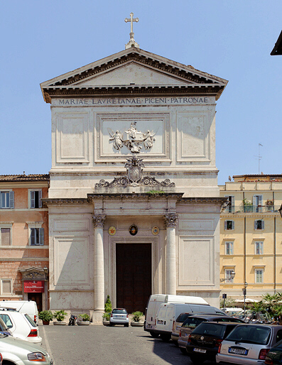 Rome the Church of San Salvatore in Lauro