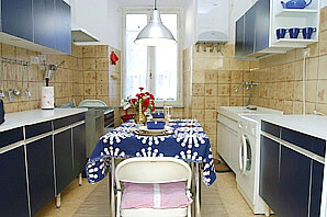 Rome Prati apartment kitchen