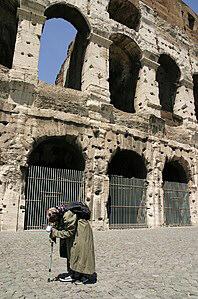 Rome beggars