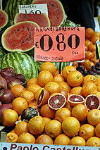 Rome vegetable markets