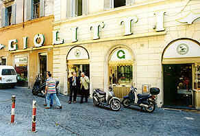 Rome Giolitti ice cream