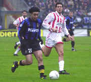 Recoba player of Inter Milan