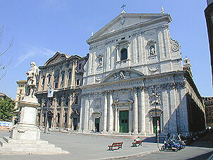 Rome Piazza Navona Chiesa Nuova and Oratory of the Philipines