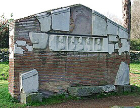 Rome Appian Way Via Appia Antica funerary monument