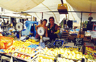 Peddlers in Campo de' Fiori