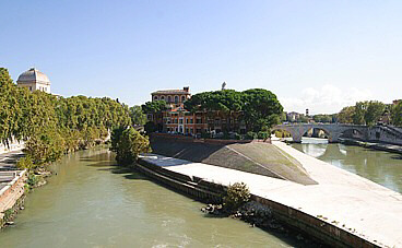 Rome Jewish ghetto Fontana delle Tartarughe Tortoise Fountain the Isola Tiberina or Tiber island