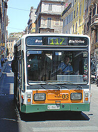 Rome electric bus 117