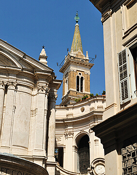 Rome Piazza Navona Santa Maria dell'Anima Church