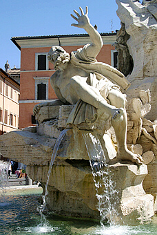 Rome Piazza Navona Rio della Plata