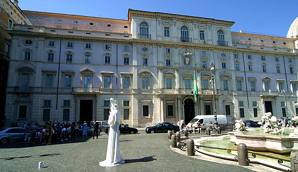 Rome Piazza Navona Palazzo Pamphilj