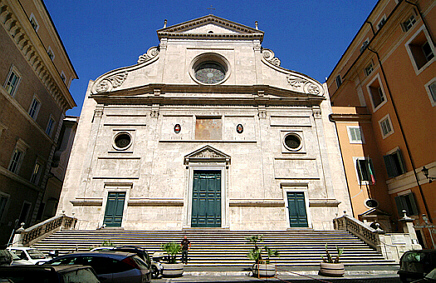 Rome Piazza Navona Saint Augustine Church