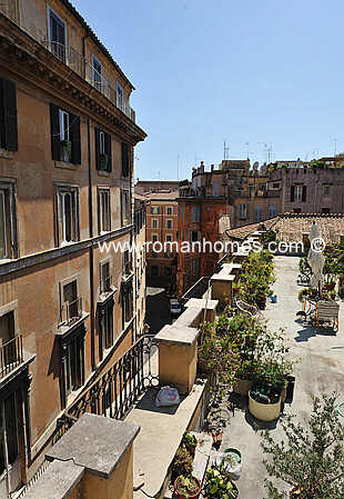 First double bedroom of Rome Navona square elegant four bedroom four ...