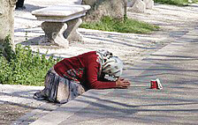 beggars in Rome