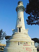 Rome Janiculum Hill area Manfredi Lighthouse